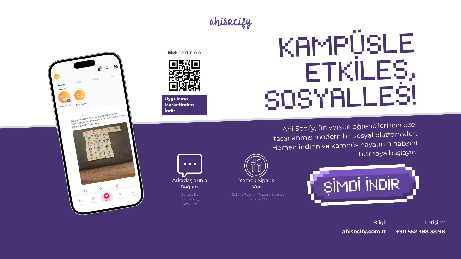 Ahi Socify: Üniversite Sosyal Ağı
